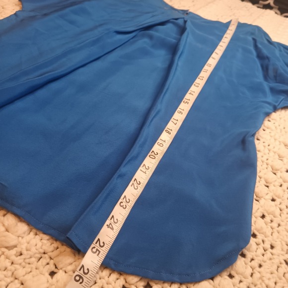 Vtg 90s 6 Flora Kung Colorful Pop Art 100% Silk Floral Skirt Shirt Luxury Office - Picture 15 of 15